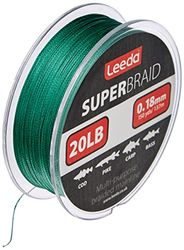 Leeda Super Braid 20 lbs 150yds / 137m 9,1 kg