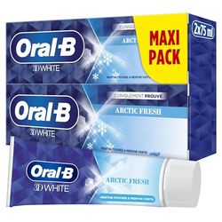 Oral-B 3D White Arctic Fresh Dentifrice 2x75 ml