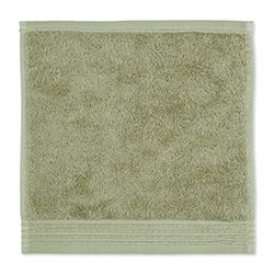 Möve Loft - Asciugamani in ciniglia, 30 x 30 cm, 100% cotone (spinair), Moss