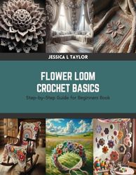 Flower Loom Crochet Basics: Step-by-Step Guide for Beginners Book