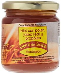 Sierra Sor Apikomplex Ecologico: (Miel+J. Real+Polen+Propol 250Gr Sierra Sor 200 g