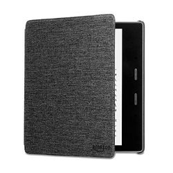 Funda Amazon de tela que protege del agua para Kindle Oasis , negro antracita — únicamente compatible con el modelo de la 9.ª generación (modeli de 2017) y 10.ª generación (modelo de 2019)