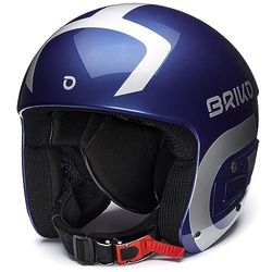 Briko Vulcanofis6.8jr Casque Mixte Enfant, ShinyMetallicBlue, XS