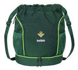 REAL BETIS BALOMPIÉ - Sac à dos, idéal pour les enfants de différents âges, confortable et polyvalent, qualité et résistance, 34 x 15 x 43 cm, couleur verte, vert, Estándar, Décontracté