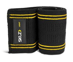 SKLZ Unisex Pro Knit Hip Band Fitness, Fascia di Resistenza Leggera, Nero, Giallo