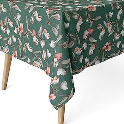 Martina Home Olga Resin Tablecloth Green 220 x 140 cm