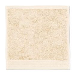 Möve Loft Plain Flannel with Chenille Piping 30 x 30 cm 100% Cotton (Spinair), Beige
