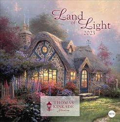 Thomas Kinkade: Land of Light Broschurkalender 2023 - Kunstkalender mit Jahresübersicht 2024 - mit viel Platz für Eintragungen - 29,5 x 30 cm (29,5 x 60 cm geöffnet)