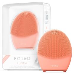 FOREO LUNA 4, spazzola detergente viso - Massaggio viso rassodante - Spazzola viso anti-age - Favorisce l'assorbimento delle formule di skincare - Pulizia viso semplice - Balanced Skin