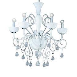 Evergreen Lights Lampe à suspension 40 W, Blanc