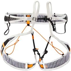 Petzl, Fly, Ultralight En Modulair Harnas Voor Technisch Bergbeklimmen En Ski -Bergbeklimmen, Zwart Wit, M, Unisex-Volwassene