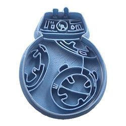 Cuticuter Star Wars BB9E emporte-pièce bleu 8 x 7 x 1,5 cm