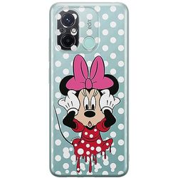 ERT GROUP mobiltelefonfodral för Xiaomi REDMI 12C/ REDMI 11A originalt och officiellt licensierat Disney mönster Minnie 016 optimalt anpassad till formen på mobiltelefonen, gedeeltelijk transparant