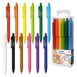 Set of Colored Ink pens - 12 pcs