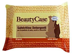 BEAUTY CASE Lot de 12 lingettes Deter. Animaux x 20 pièces Articles pour Animaux