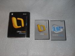 Microsoft Office Mac Pro 2004 English
