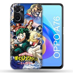 Beschermhoes voor Oppo A76 Manga My Hero Academia poster