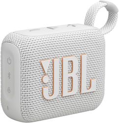 JBL GO 4, Enceinte Bluetooth ultra-portable, son JBL Pro, basses percutantes, 7 heures d'autonomie, fonction Playtime Boost, résistante à l'eau et à la poussière IP67, gris