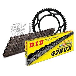 Kettingset DID staal 428VX / 146 clipslot voor Yamaha XVS Dragstar 250 cc Bj. 2001-2004
