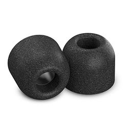 Följ T-160 Isolering skum örontips - (paket med 3) Large Svart