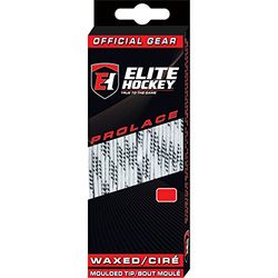 Elite Hockey Prolace vaxade hockeyskridskor, Vitt