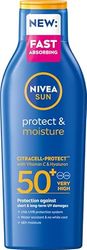 Loción solar hidratante SPF 50+, 200 ml