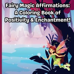 Fairy Magic Affirmations: A Coloring Book of Positivity & Enchantment!