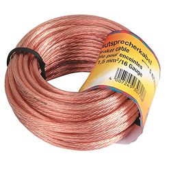 Hama Câble Haut-Parleur 2 x 1,5 mm² 10 mètres