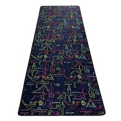 Tappeto yoga multicolore