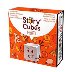Asmodee - Story Cubes clássico conjunto de dados, multicolorido (ASMRSC01 ml1), a partir de 4 anos – versão holandesa