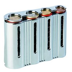 Sumex EUROBOX Boîte en métal pour pièces de monnaie en euros