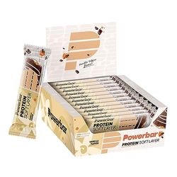 Powerbar Protein Soft Layer Vanilla Toffee 12x40g - High Protein + Palm Oil Free