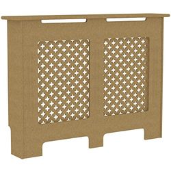 Vida Designs Oxford radiatorkap Traditioneel onafgewerkt MDF kastrooster, medium