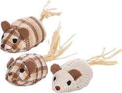 Flamingo JCHAT Karo Souris Beige 12CM Assortiment Display