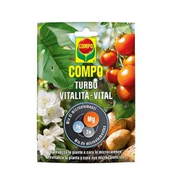 COMPO Turbo Vital, Revitalizante, Para todo tipo de plantas, Gránulos solubles, 20 g