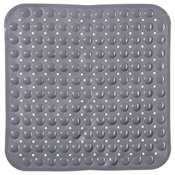 5five - tappeto antiscivolo 54x54cm grigio