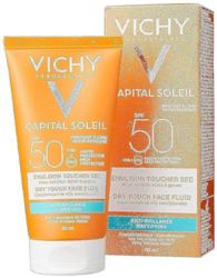 Vichy Ideal Soleil Mattifying Face Dry Touch Solkräm SPF 50, 50 ml