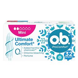 Mini tampons o.b. ProComfort, paquet de 1 x 32 unités (32 unités)