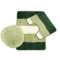 Jimmy Shadow Modena Collection 3 Piece Bath Tapis Set 3 Unités