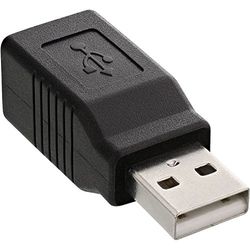 InLine 33443 USB 2.0-A m USB 2.0-b F Beige Cable Interface/Gender Adapter – Cable Interface/Gender Adapters (USB 2.0-A m, USB 2.0-b F, Beige)