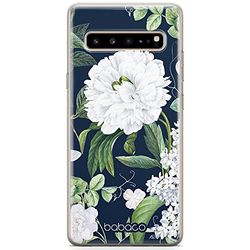 ERT GROUP mobiel telefoonhoesje voor Samsung S10 origineel en officieel erkend Babaco patroon Flowers 031 optimaal aangepast aan de vorm van de mobiele telefoon, hoesje is gemaakt van TPU