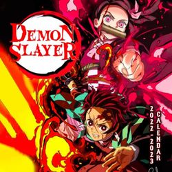 Demọn Slayer 2022 Calendar: OFFICIAL 2022 Calendar - Anime Manga Calendar 2022-2023, Calendar Planner - Kalendar calendario calendrier 18 monthly ... Supplies) - January 2022 to December 2023. 8