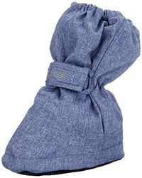 Playshoes Unisex Kid's Warm Lining Thermo Snow Bootie Botas para Nieve, Denim Blue, 6 UK Child
