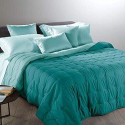 Caleffi - Couette Douce – Duvet Chaude et Respirant pour Ete et Hiver, Lavable en Machine – Disponible 170x265 cm - Couette 220x265 - 260x265 - Couverture Lit 1 Personne et 2 Personnes