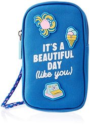 Mr. Wonderful Portamovil-It's A Beautiful Day (Like You), Unisex-Adulto, Multicolore, estandar