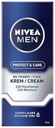 NIVEA MEN Protect&Care Crema viso idratante per uomo, 75 ml