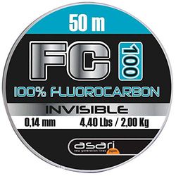 B/50m ASARI FC-100 FLUOROCARBON 0,37 mm