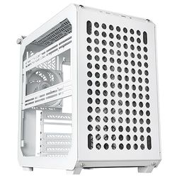 Cooler Master Qube 500 Flatpack - Mid-Tower ATX PC Case, Fully Modular, 1 x 120 mm Pre-installed SF White Rear Fan, Vertical GPU Mount, Supports EATX Motherboards & Dual 280mm Radiators - White