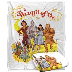 THE WIZARD OF OZ Silkeslen Touch Supermjuk överkastfilt 152 x 127 cm
