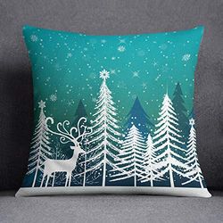 Questo Casa Funda de cojín Decorativa, Funda de cojín, decoración del hogar, para sofá, cafetería, tamaño: 45 x 45 cm, diseñada y Fabricada en Türkiye